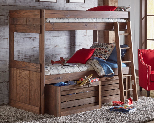 Simply Bunk Bed Twin Tall, Bunk Bed Tall