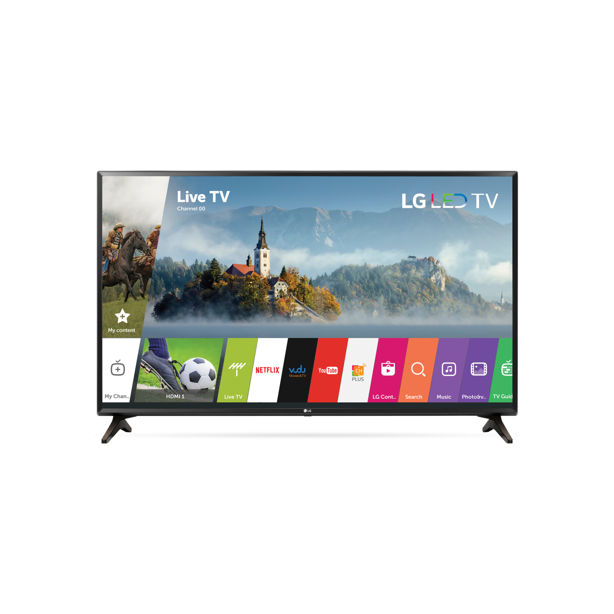 LG 32LJ550B: 32-inch HD 720p Smart LED TV