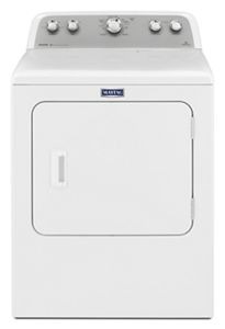 Maytag - 7cf White Elec Dryer-11Cycles,5Temp,Sanitize cycle