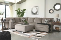 Ashley Furniture - Ballinasloe Platinum 3pc Sectional