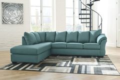Ashley Furniture - Darcy - Sky "L" Sectional (RAF Chaise)