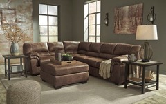 Ashley Furniture - 4pc Bladen Coffee Sectional w/Oversized Ottoman