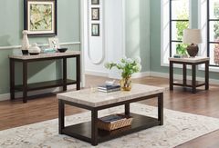 Crown Mark - Regent Coffee Tbl w/Casters and 2 End Tables