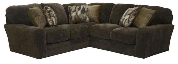 Jackson/Catnapper - Everest Chocolate 2-pc Sectional (LSF Chaise)