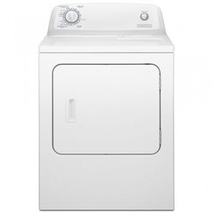 Crosley - 6.5cf White Elec Dryer-11Cycles,3Temp,Wrinkle Prev