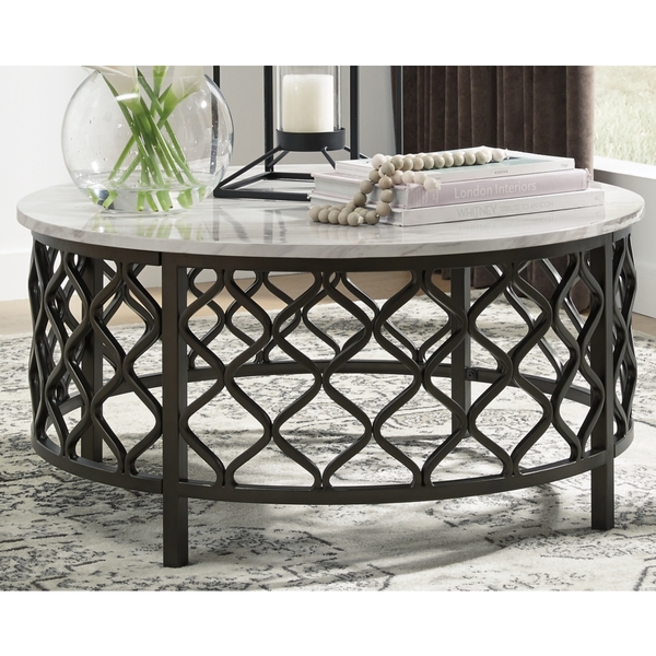 Ashley Furniture - Trinson Coffee & End Tables Set