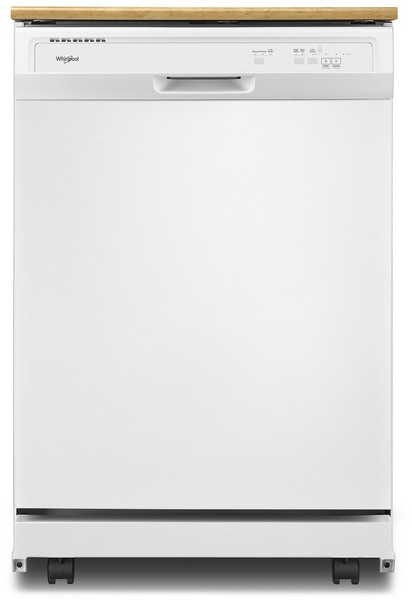 Whirlpool - Front Control Heavy-Duty Portable Dishwasher