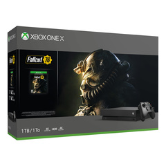 Microsoft - X-Box One X Fallout 76 Bundle