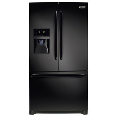 Crosley - 28 cu ft French Door Refrigerator - Black