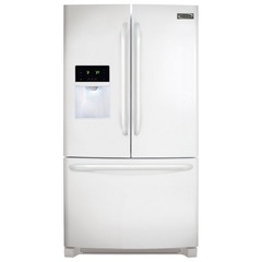Crosley - 28 cu ft French Door Refrigerator - White