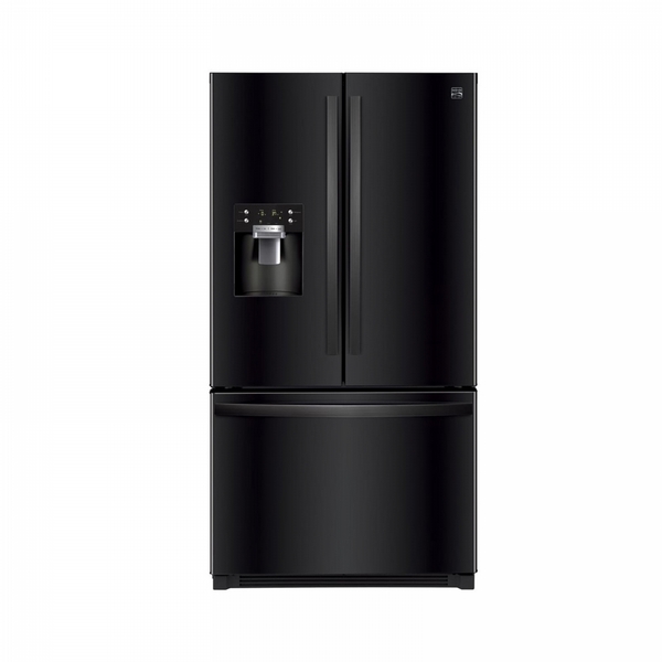 Kenmore - 25.6 cu ft French Door Refrigerator - Black