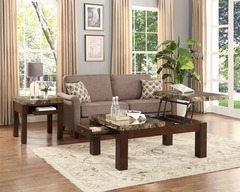 Crown Mark - Ginsberg Coffee Tbl w/Lift-Top and 2 End Tables