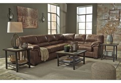 Ashley Furniture 3pc Bladen Coffee Sectional (LAF Sofa)