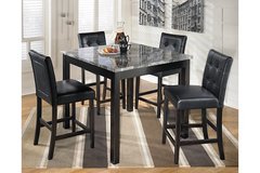 Ashley Furniture - Maysville Counter Height Dinette w/4 Chairs